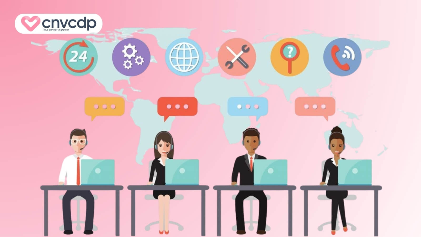 Top 7+ giải pháp chăm sóc khách hàng tự động TỐI ƯU nhất cho doanh nghiệp 11 Cac buoc trien khai giai phap cham soc khach hang