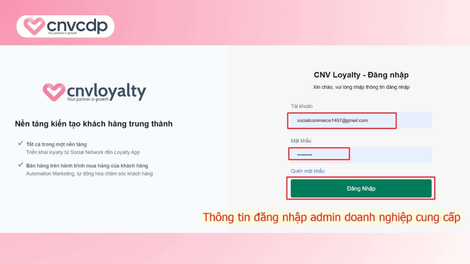 Giải pháp gửi ưu đãi tự động đến khách hàng từ CNV CDP 5 Chuan bi voucher