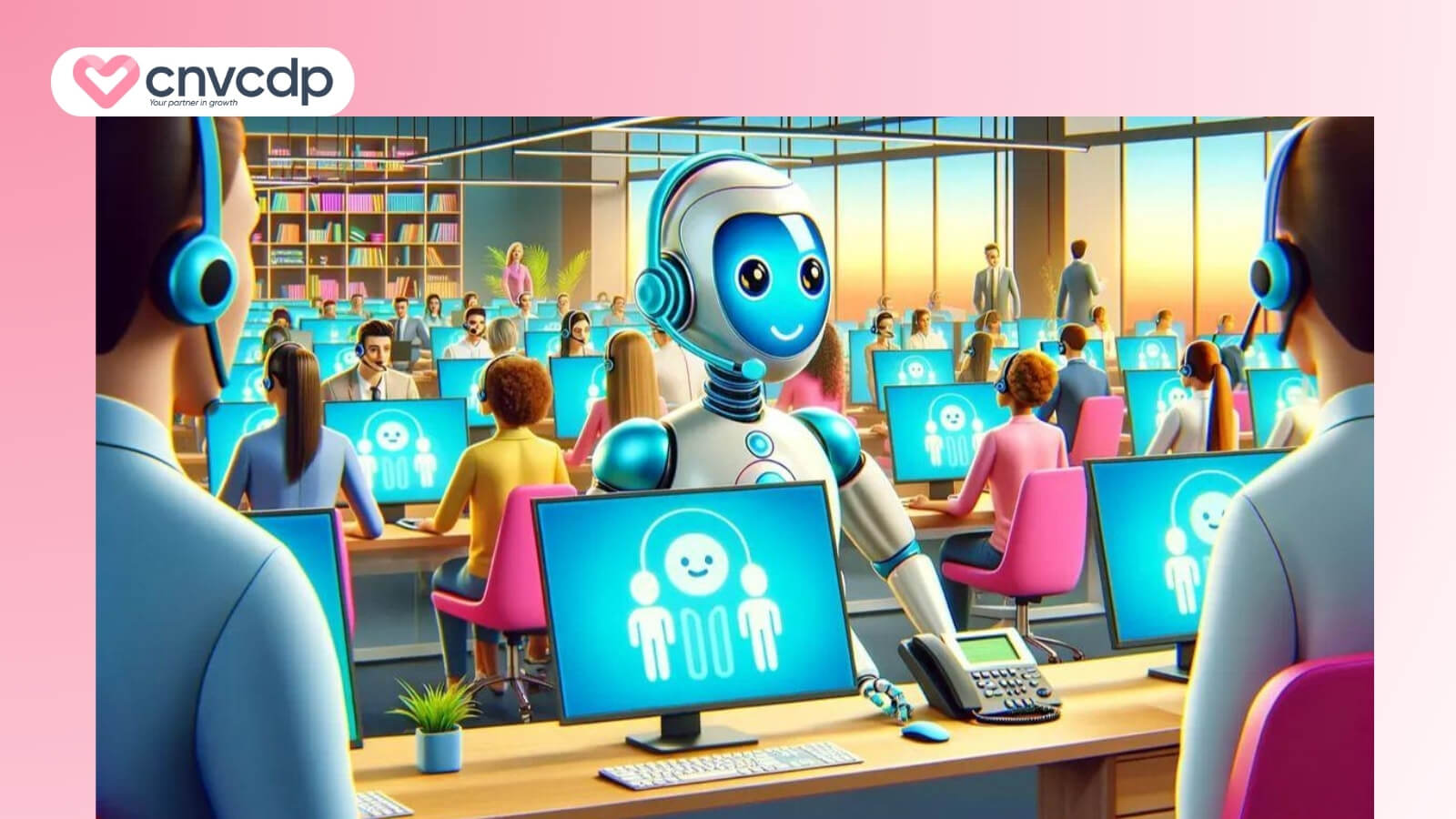 Top 7+ giải pháp chăm sóc khách hàng tự động TỐI ƯU nhất cho doanh nghiệp 9 Giai phap AI Voice Agents Agentic AI
