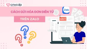 Huong dan cach gui hoa don dien tu tren Zalo OA