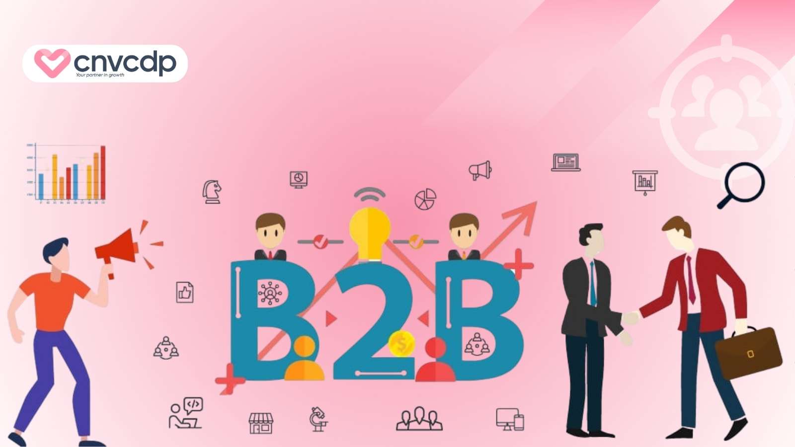 Xây dựng mô hình kinh doanh B2B HIỆU QUẢ & TỐI ƯU 10 Cac chien luoc marketing hieu qua cho mo hinh B2B