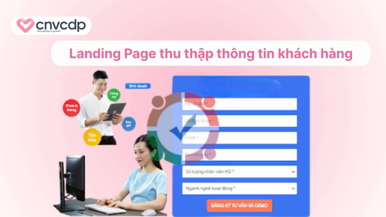 Landing Page là gì? Tại sao doanh nghiệp cần dùng Landing Page trong Marketing 5 Landing Page thu thập thông tin khách hàng