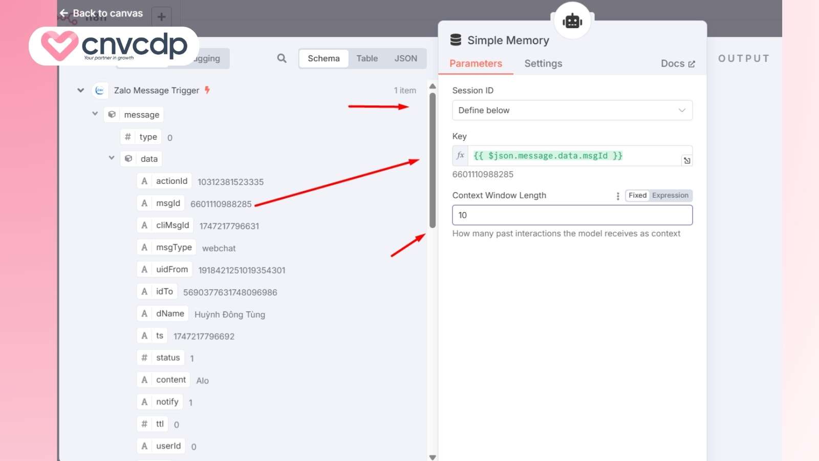 Hướng dẫn chi tiết cách tạo chatbot zalo với n8n hiệu quả 2025 10 Cai dat node AI Agent