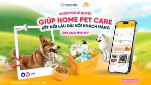 Hành trình Home Pet Care ứng dụng Zalo Mini App – Chuẩn mực mới cho dịch vụ chăm sóc thú cưng hiện đại 12 071025 CNVCDP banner petcarre