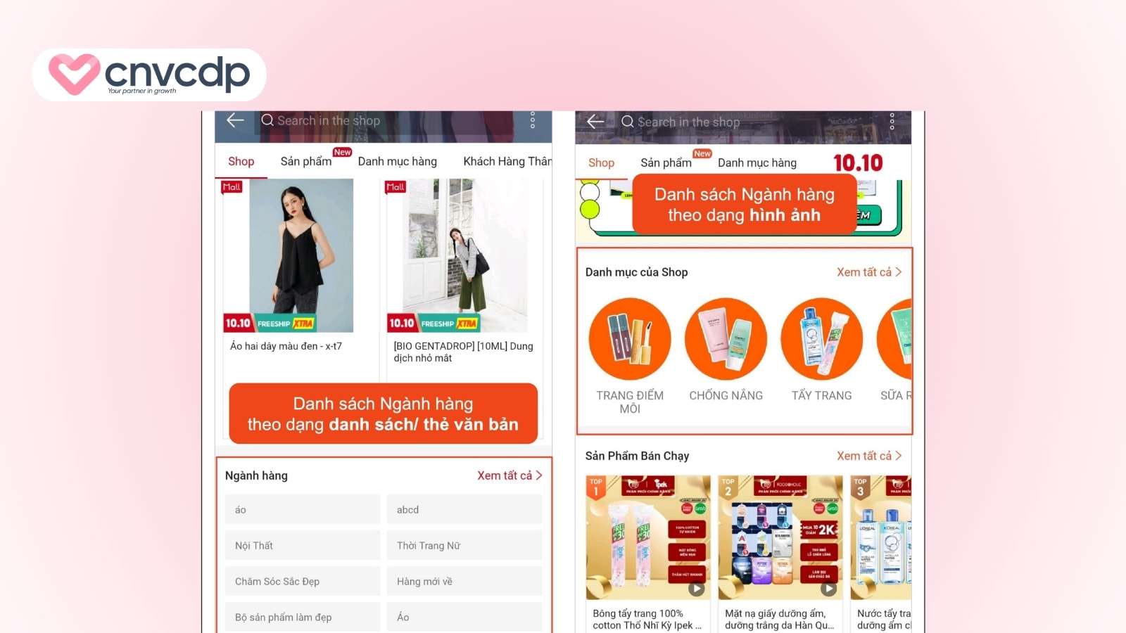 Hướng dẫn cách bán hàng trên Shopee hiệu quả cho người mới bắt đầu 7 Buoc 3 Thiet lap gian hang chuyen nghiep