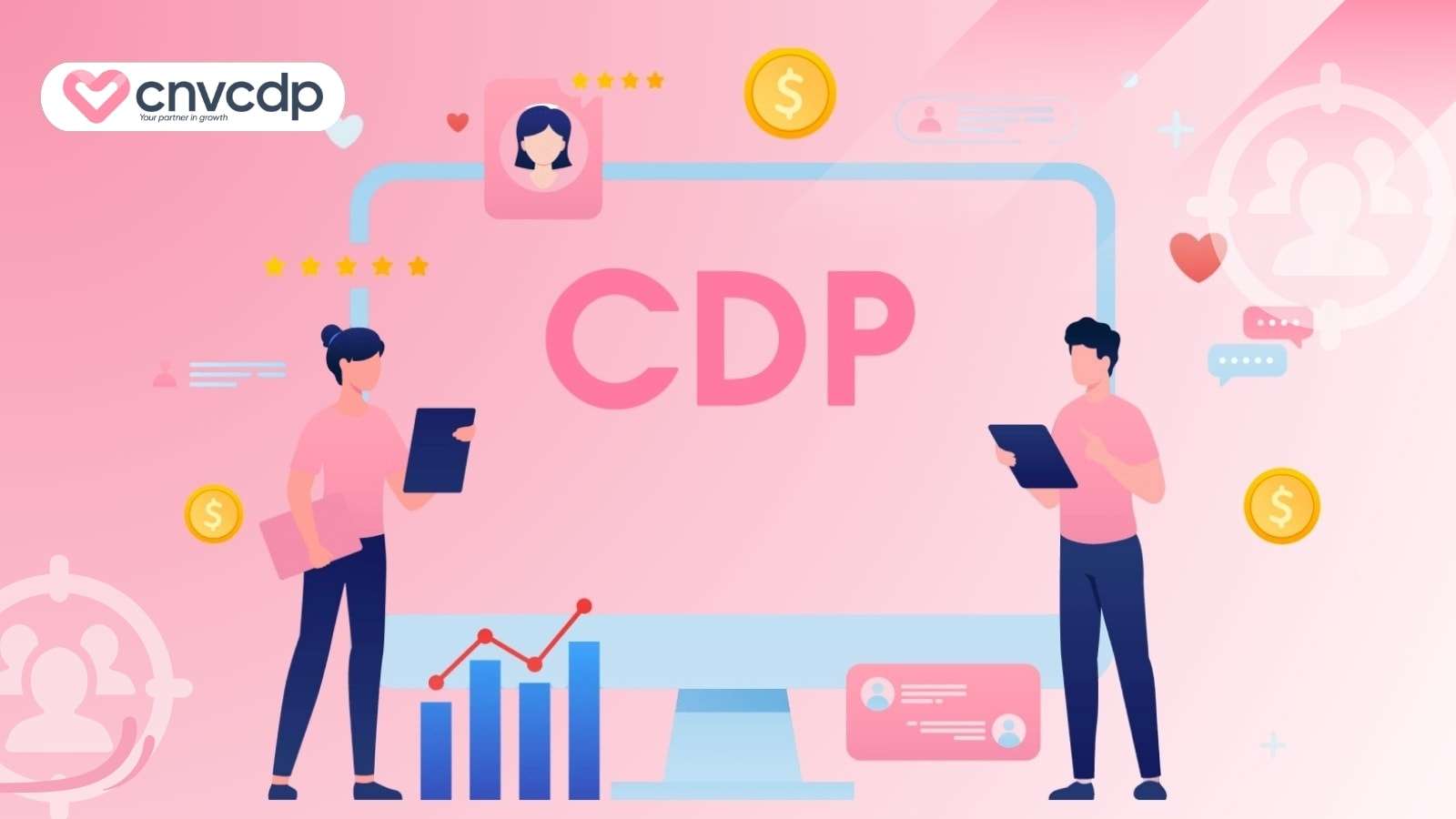 Top 10 phần mềm CRM cho giáo dục giúp quản lý và đào tạo dễ dàng 6 CNV CDP – CRM tich hop du lieu khach hang 360°