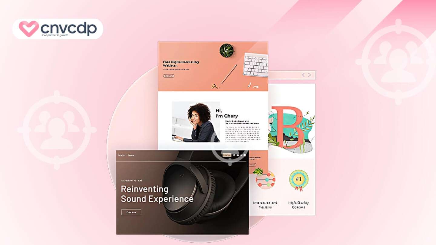 15+ mẫu Landing Page miễn phí và chuyên nghiệp cho doanh nghiệp 5 Cac loai mau Landing Page mien phi hien nay
