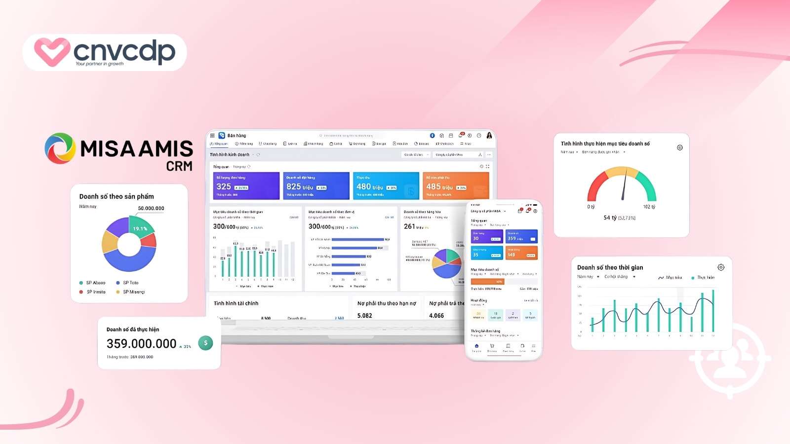 Top 10 phần mềm CRM cho giáo dục giúp quản lý và đào tạo dễ dàng 11 MISA AMIS CRM – Ket noi he sinh thai