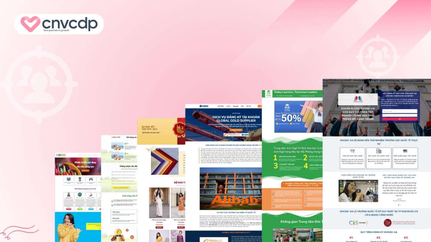 15+ mẫu Landing Page miễn phí và chuyên nghiệp cho doanh nghiệp 10 Nganh giao duc khoa hoc
