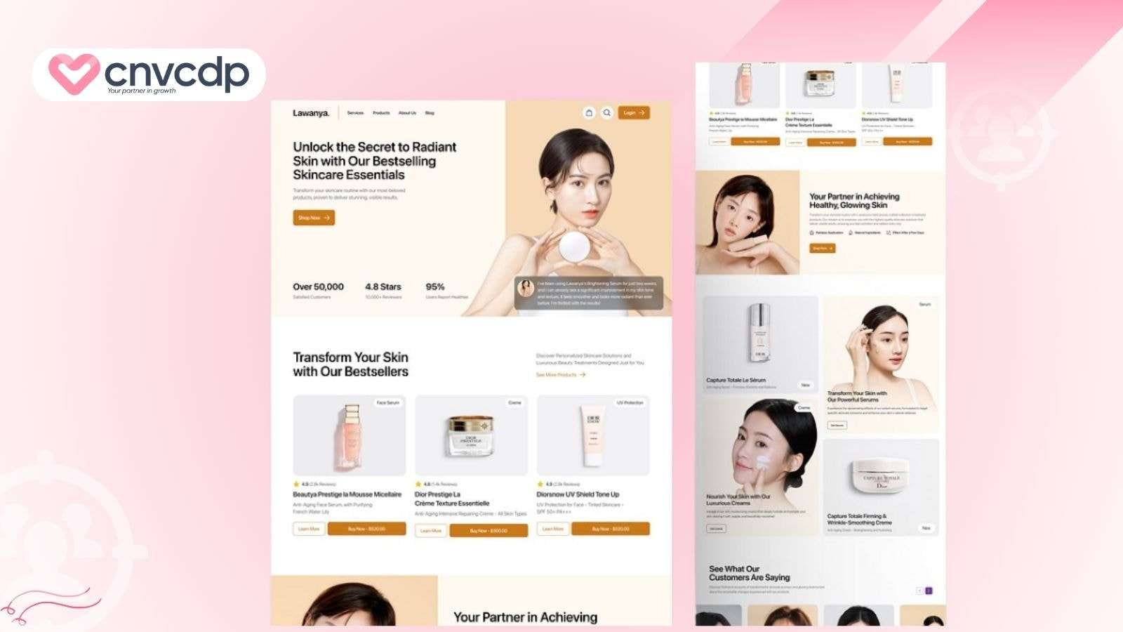 Mau Landing Page ra mat san pham moi