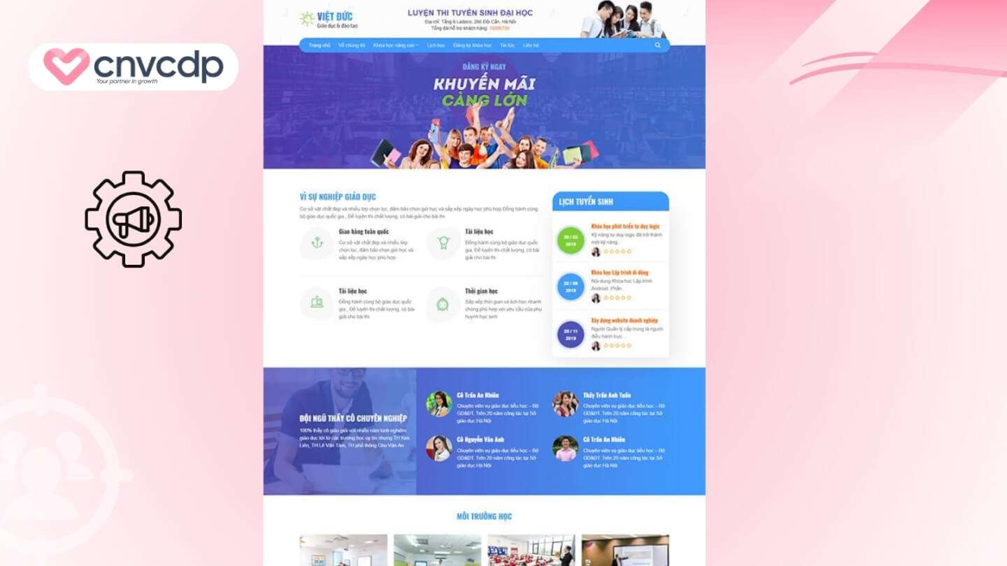15+ mẫu Landing Page miễn phí và chuyên nghiệp cho doanh nghiệp 18 Tuyen dung nhan su