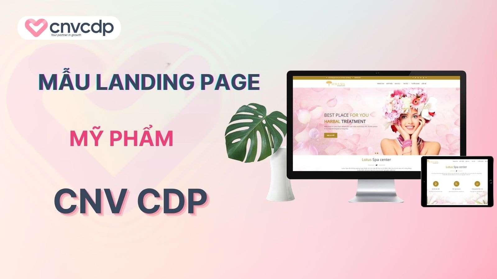 Mau landing page my pham