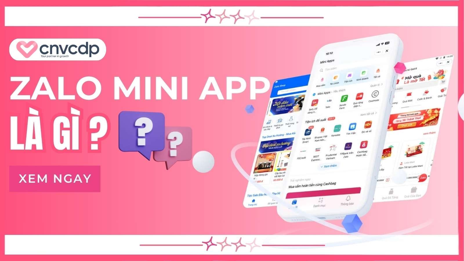 Zalo Mini App là gì? Tìm hiểu lợi ích, tính năng và cách tạo Mini App Zalo 3 Khai niem Zalo Mini App