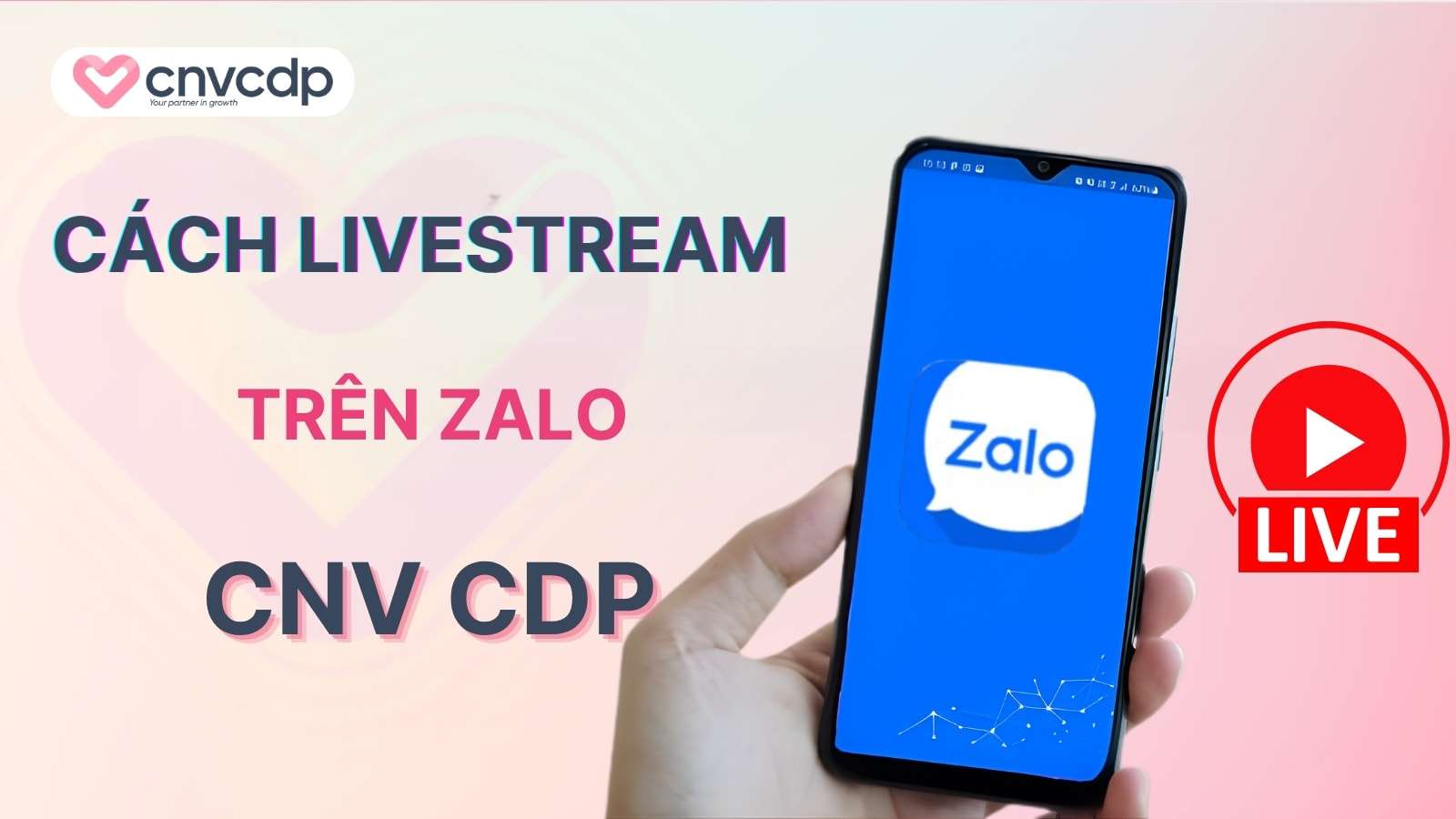 Cach Livestream tren Zalo