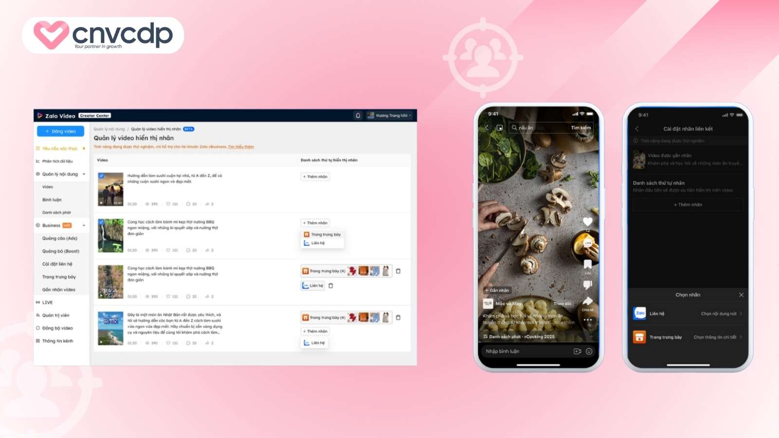 Cách kiếm tiền Affiliate trên zalo video dễ làm không cần đầu tư 12 Gan nhan san pham len Zalo Video
