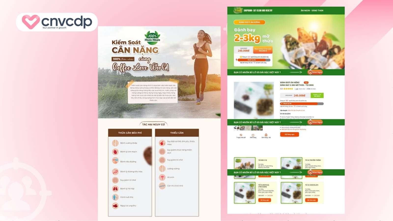 Mau Landing Page Tao xoan giam can va thai doc tu nhien