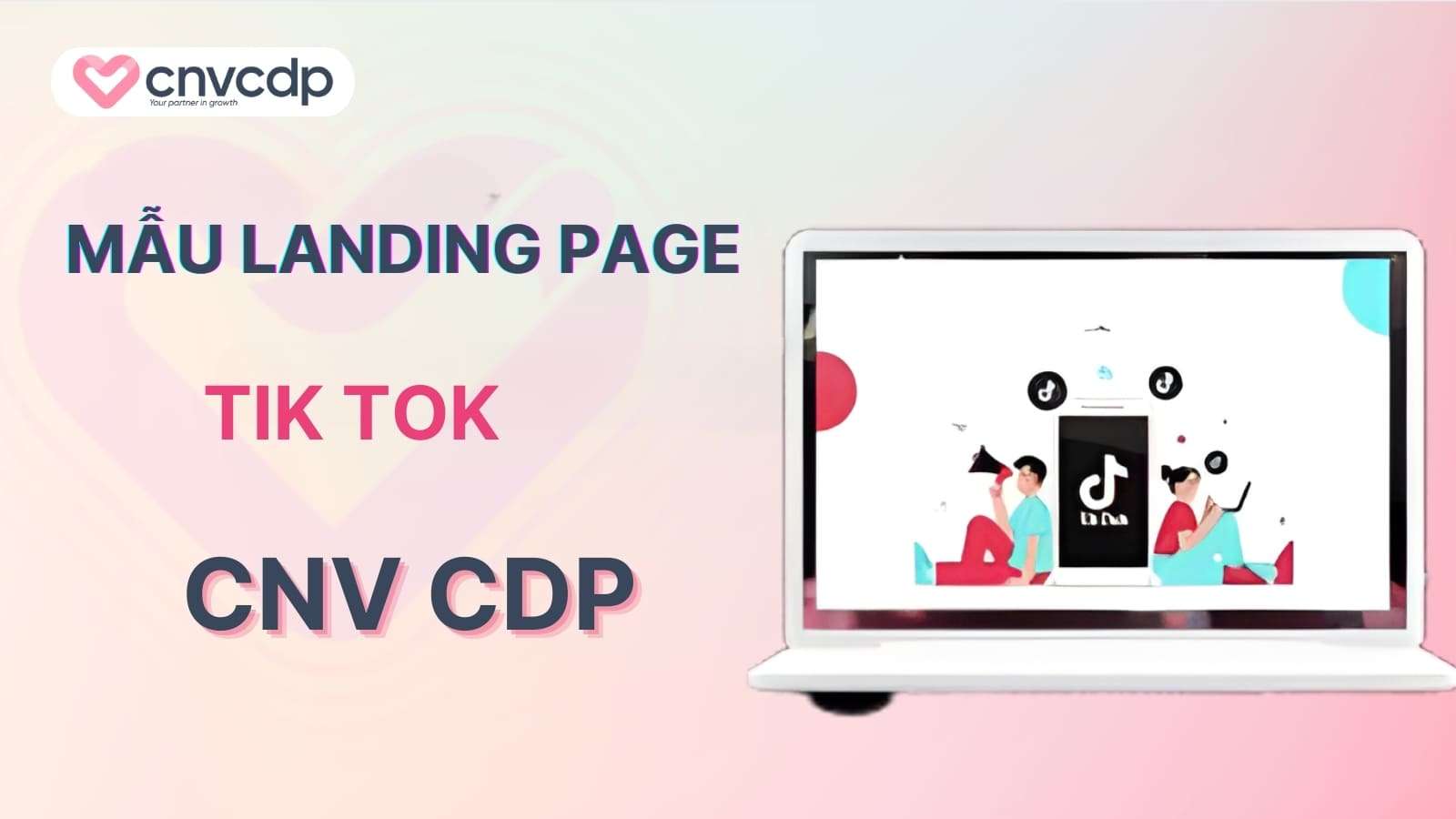 Mau landing page TikTok