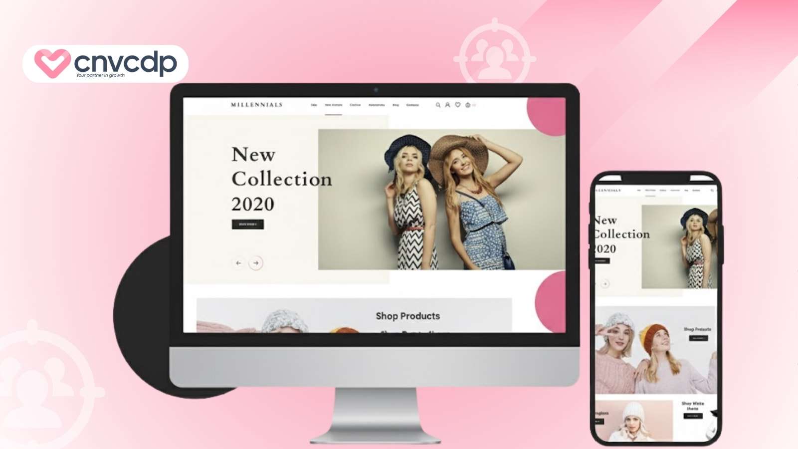 Tổng hợp mẫu landing page thời trang chuyên nghiệp,thu hút khách hàng 6 Mau Landing Page thoi trang nu