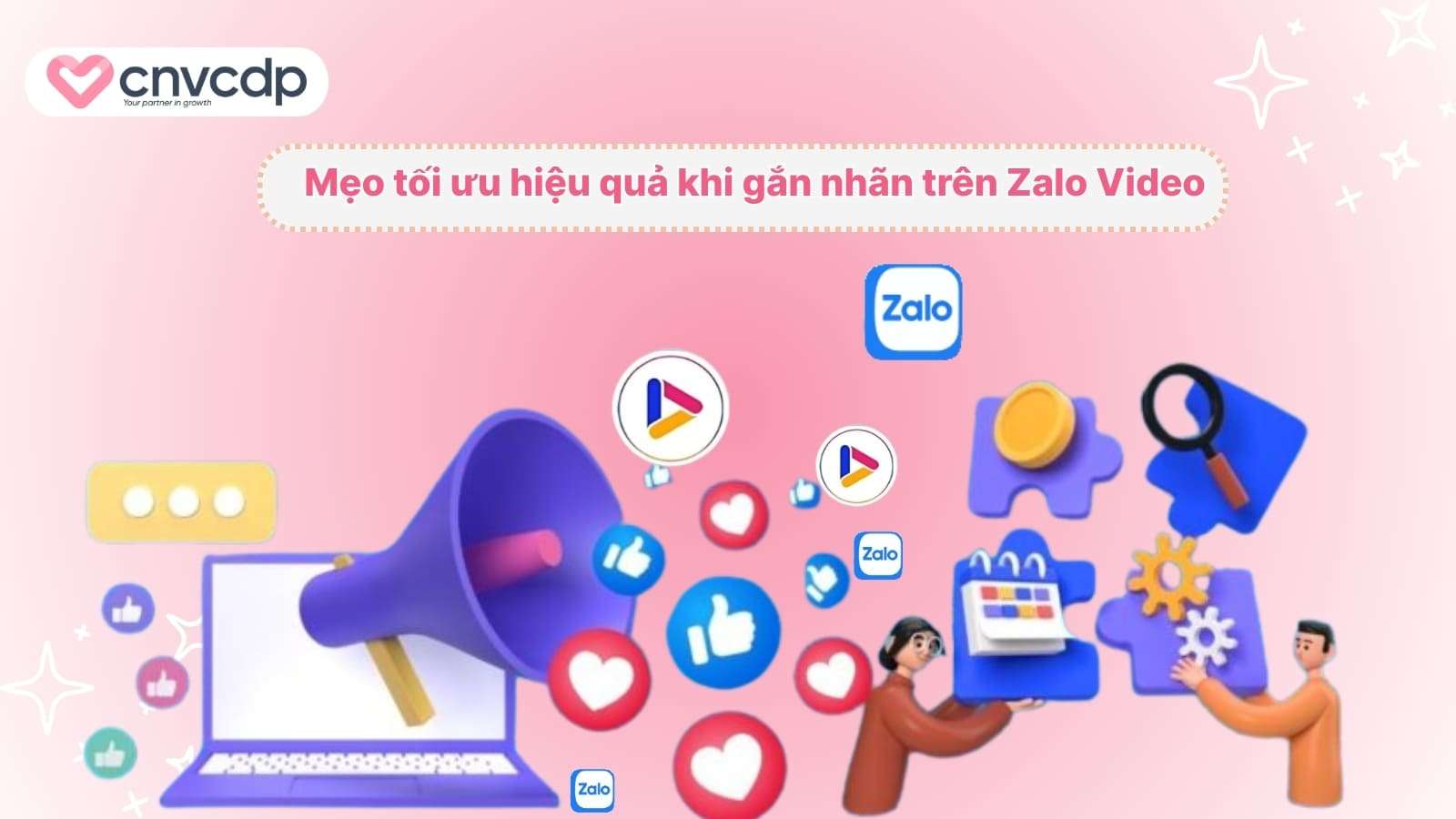 Meo toi uu hieu qua khi gan nhan tren Zalo Video