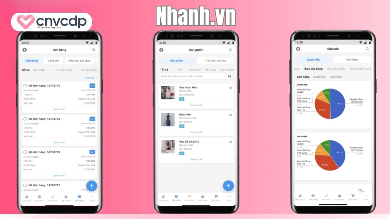 Nhanh vn Phan mem quan ly ban hang mien phi tot nhat tren dien thoai