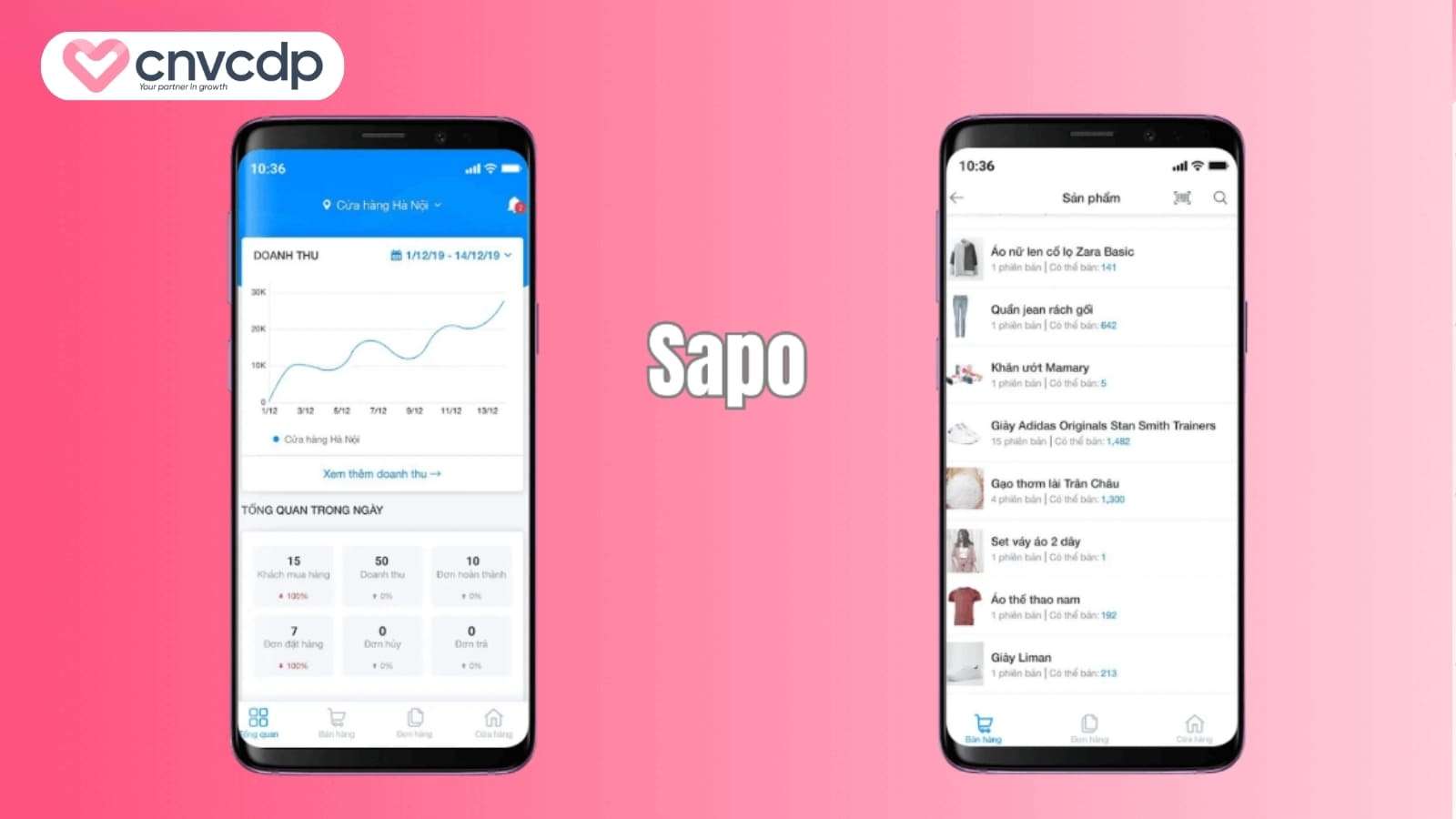 Sapo Phan mem quan ly ban hang mien phi