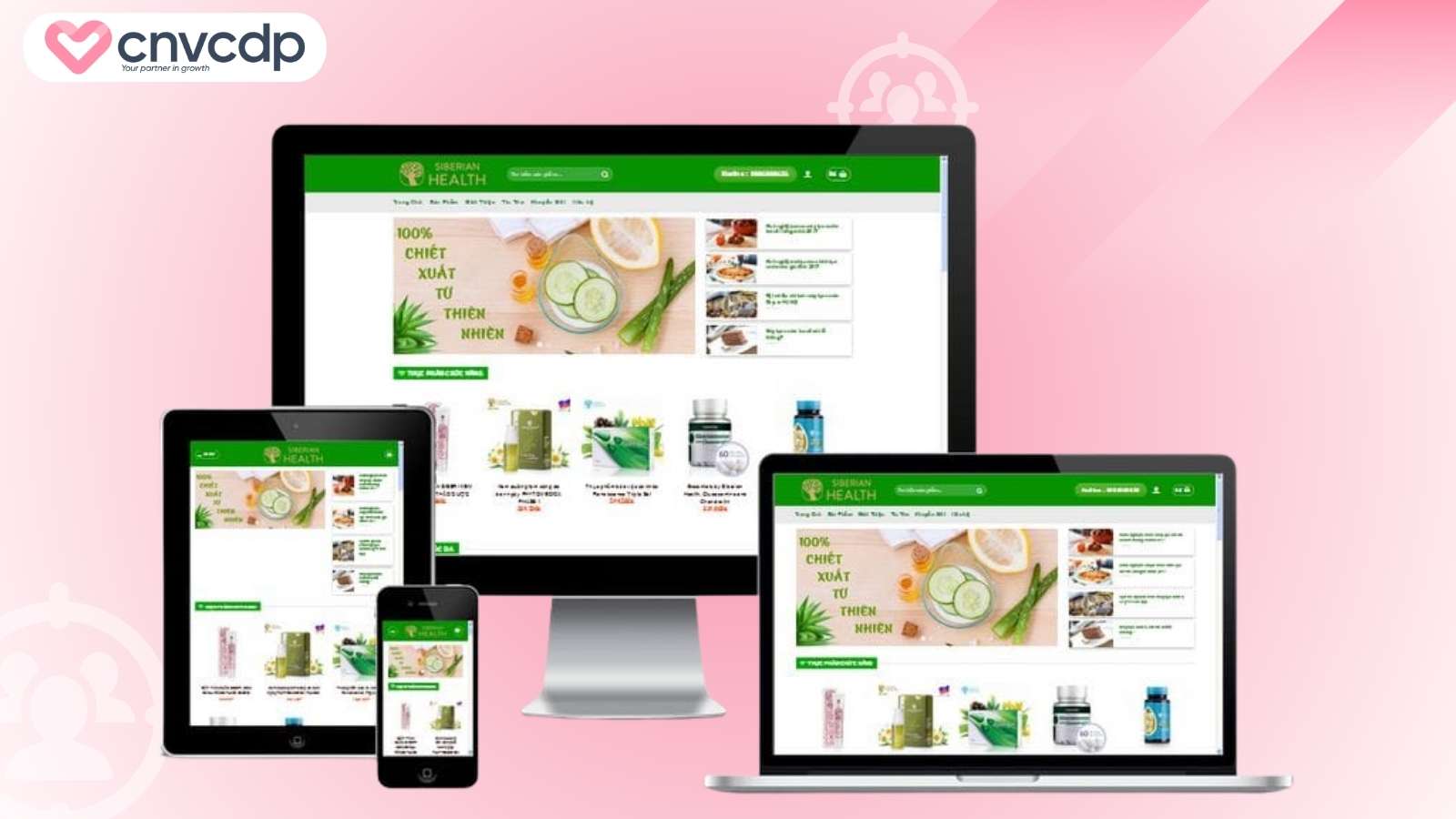 Tai sao can mau landing page thuc pham chuc nang