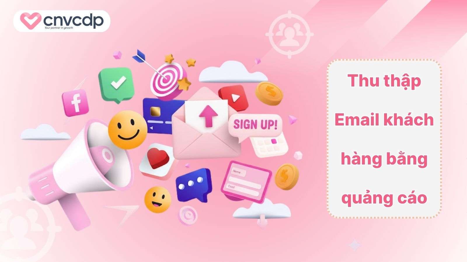 Thu thap Email khach hang bang quang cao