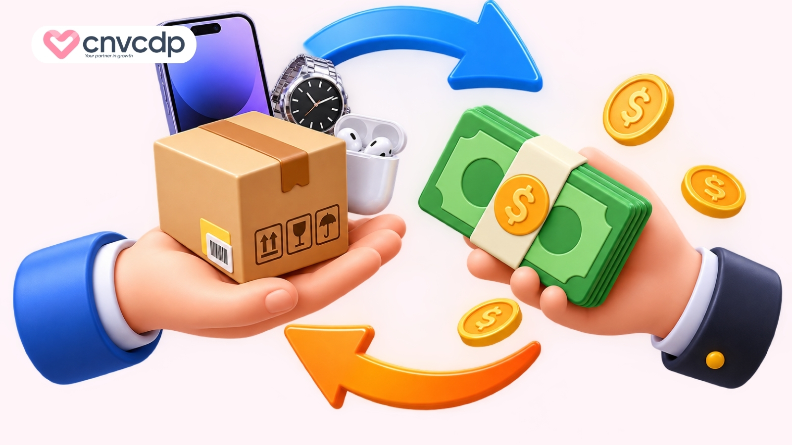 Trao đổi hàng hóa hoặc tài sản 