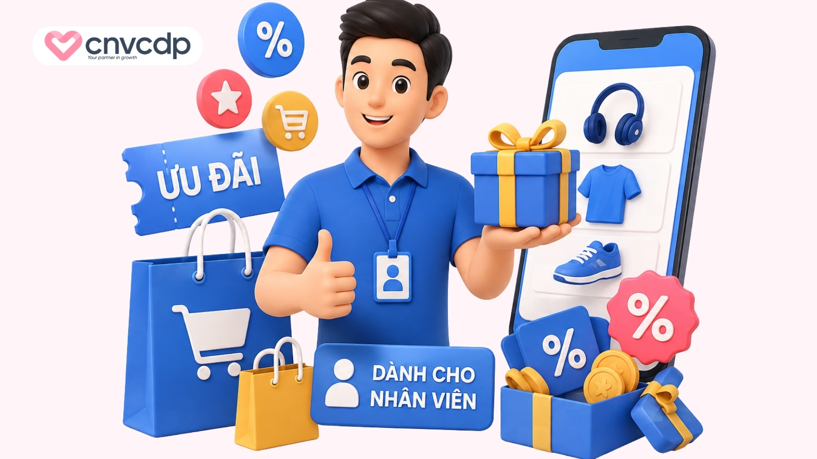 Mô hình B2E là gì? Tìm hiểu lợi ích và cách thức hoạt động 8 Ưu đãi và sản phẩm dành cho nhân viên