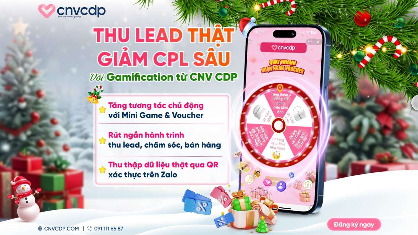 Bí quyết giảm CPL và thu lead thật mùa lễ với Gamification và Voucher trên Zalo Mini App 3 261125 CNVCDP 261125 CNVCDP THU LEAD THẬT 1 scaled