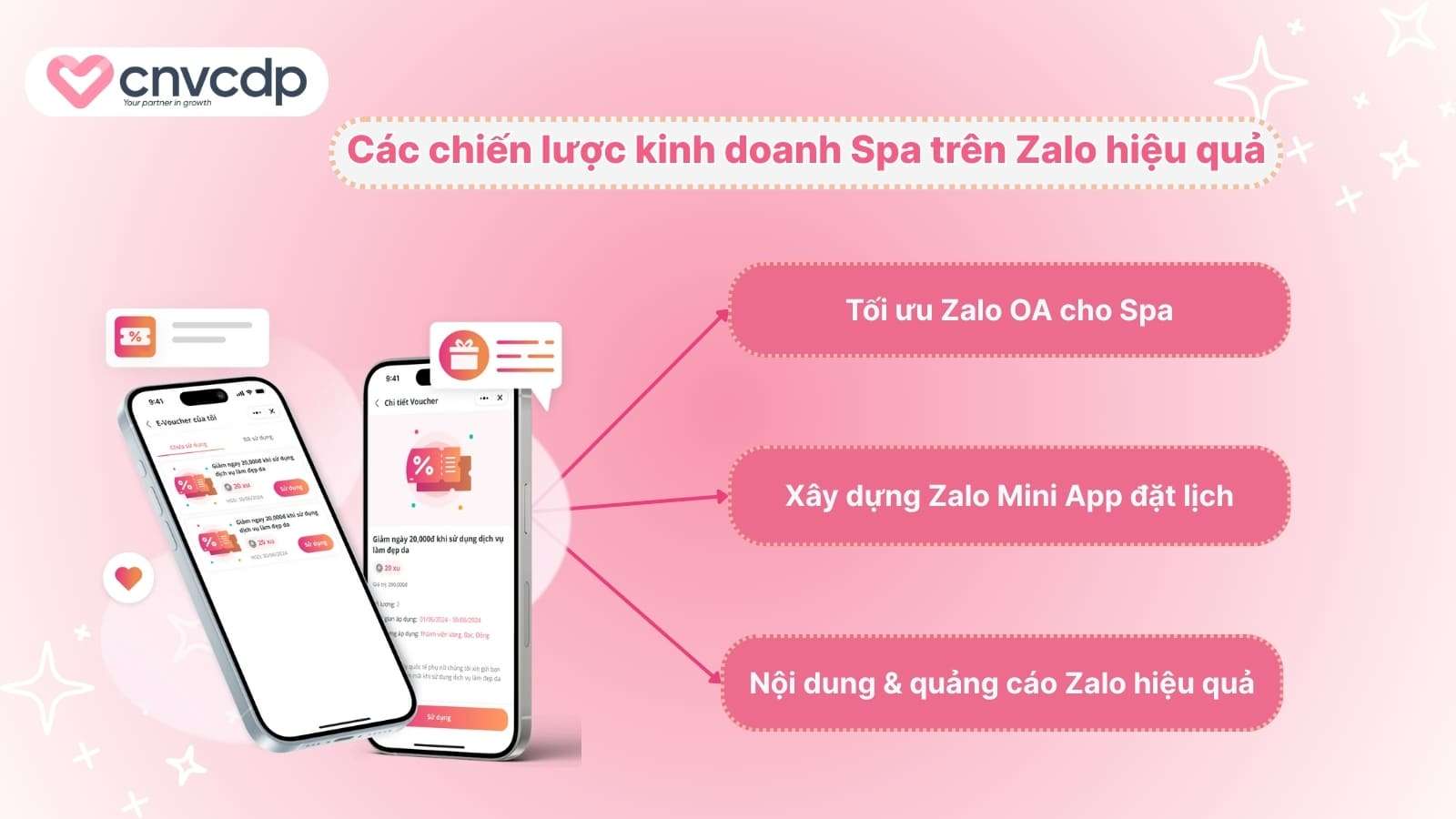Cac chien luoc kinh doanh Spa tren Zalo hieu qua