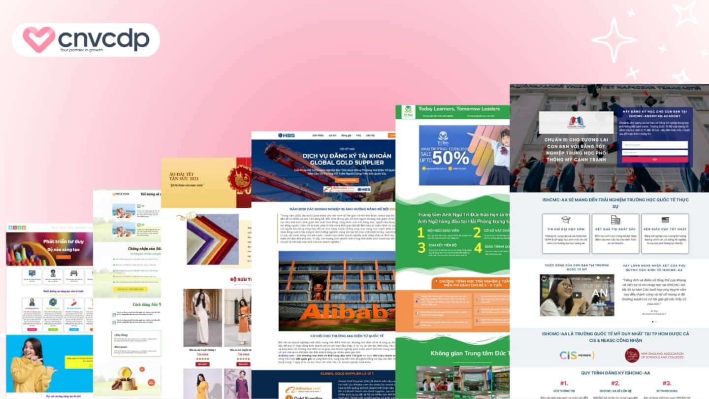 Landing Page giao duc