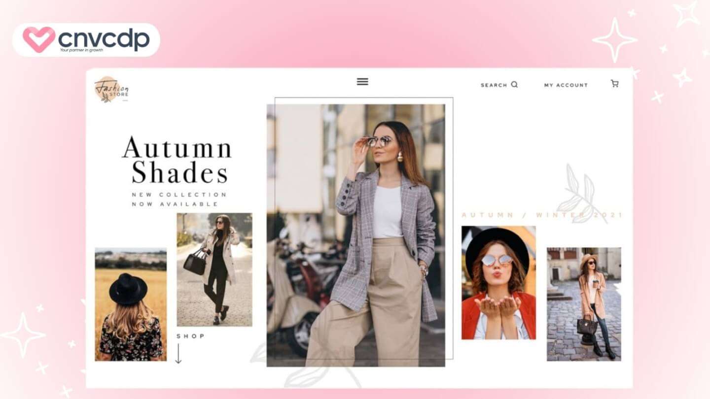 Landing page nganh thoi trang