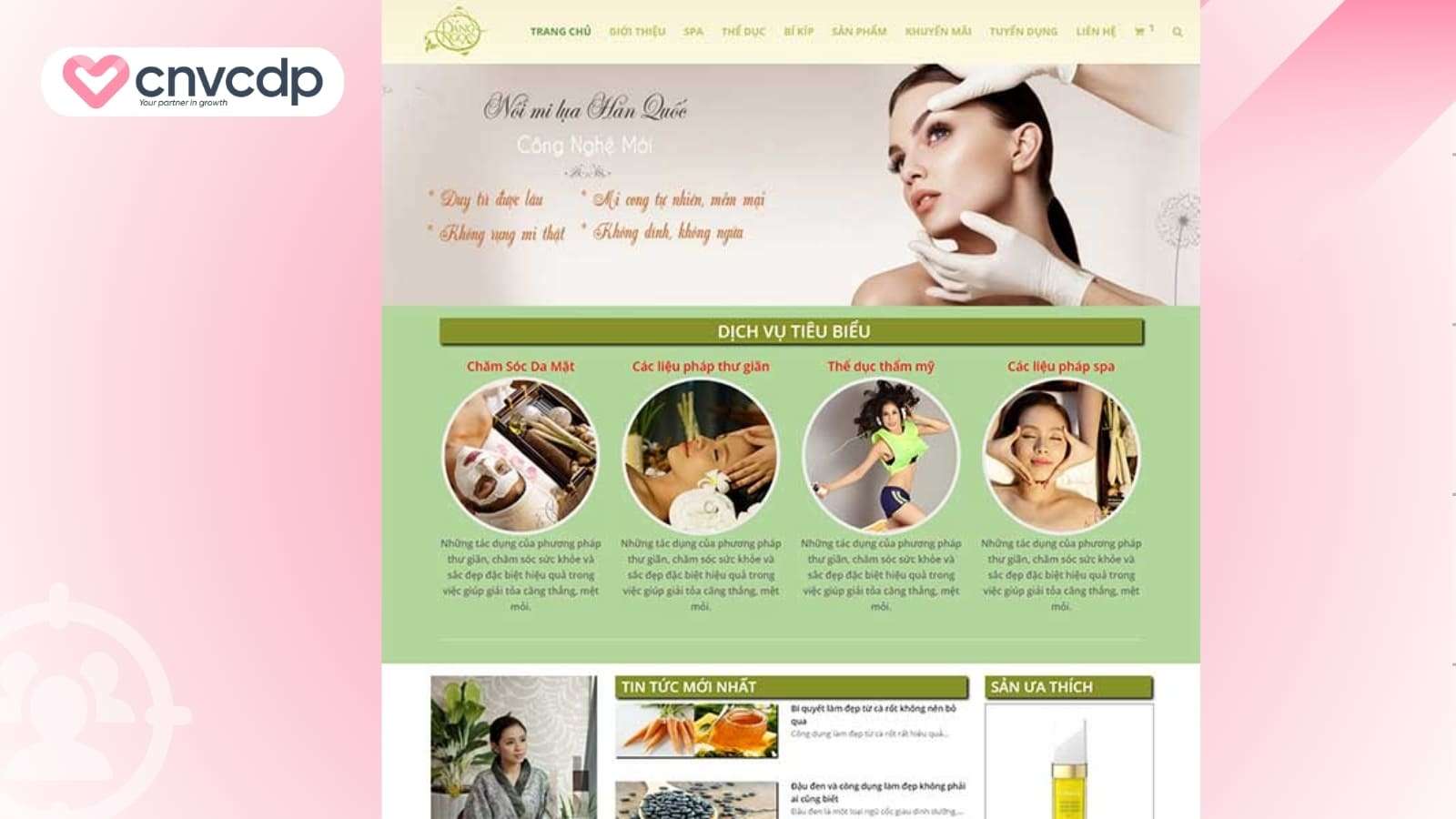 Mau Landing Page Spa Booking Online