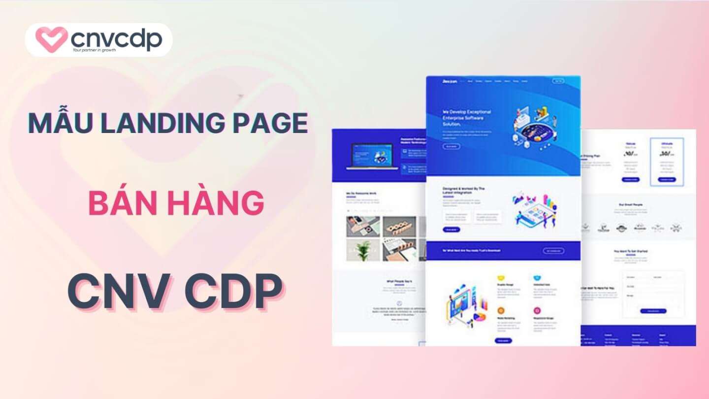Mẫu Landing Page bán hàng đẹp, chuyên nghiệp, thu hút khách tiềm năng 2 Mau Landing Page ban hang