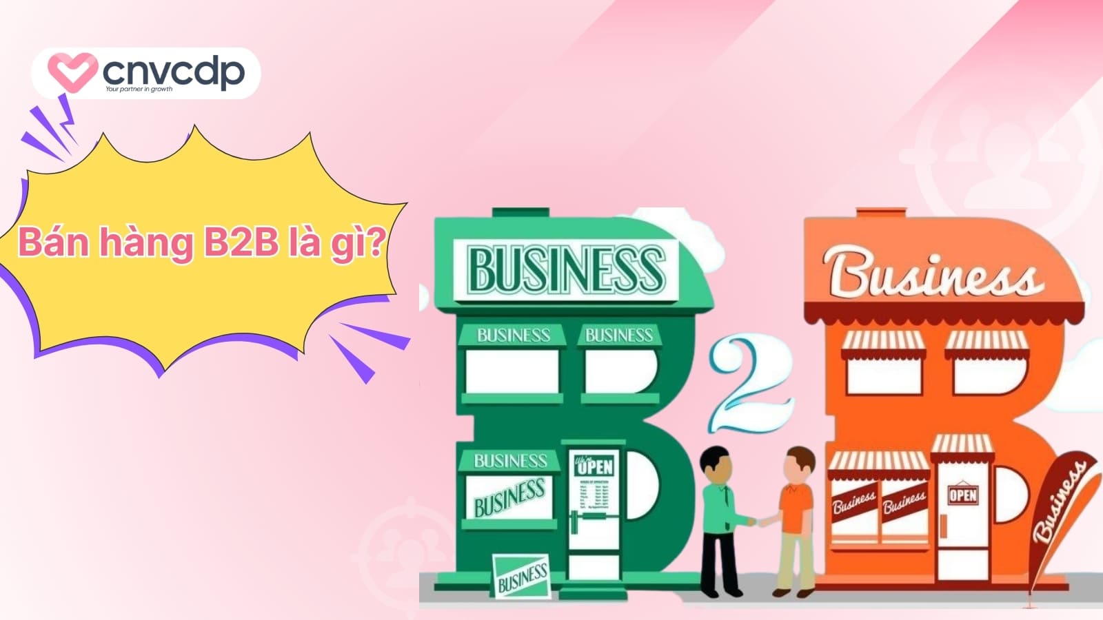 Ban hang B2B la gi