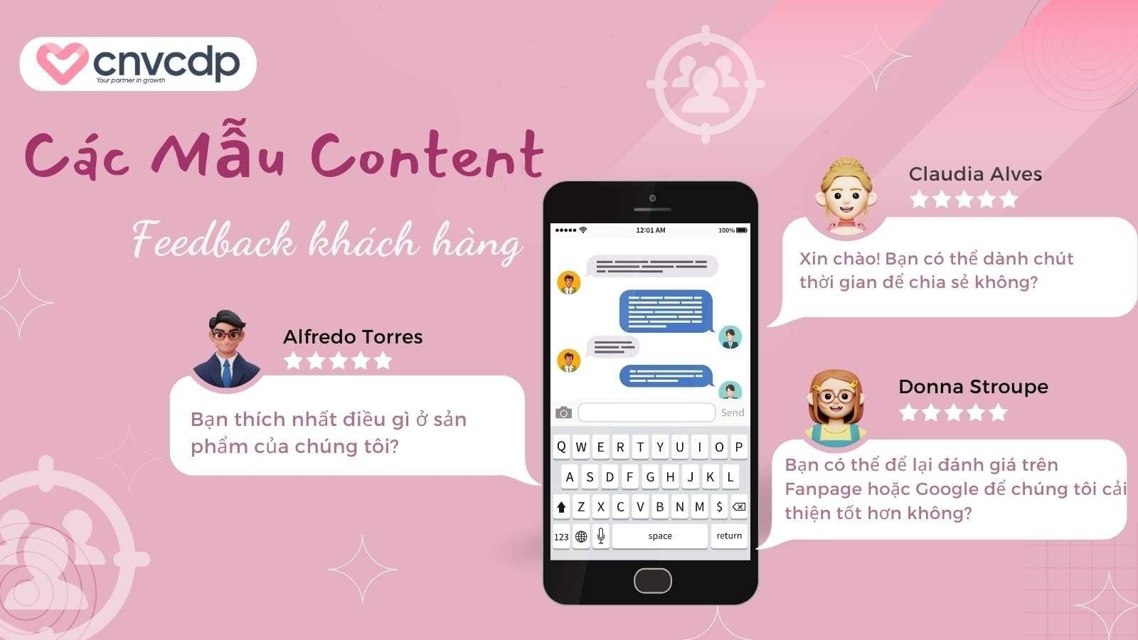 Tổng hợp 13+ mẫu content feedback khách hàng hiệu quả, dễ áp dụng 5 Cac loai Content Feedback Khach hang pho bien