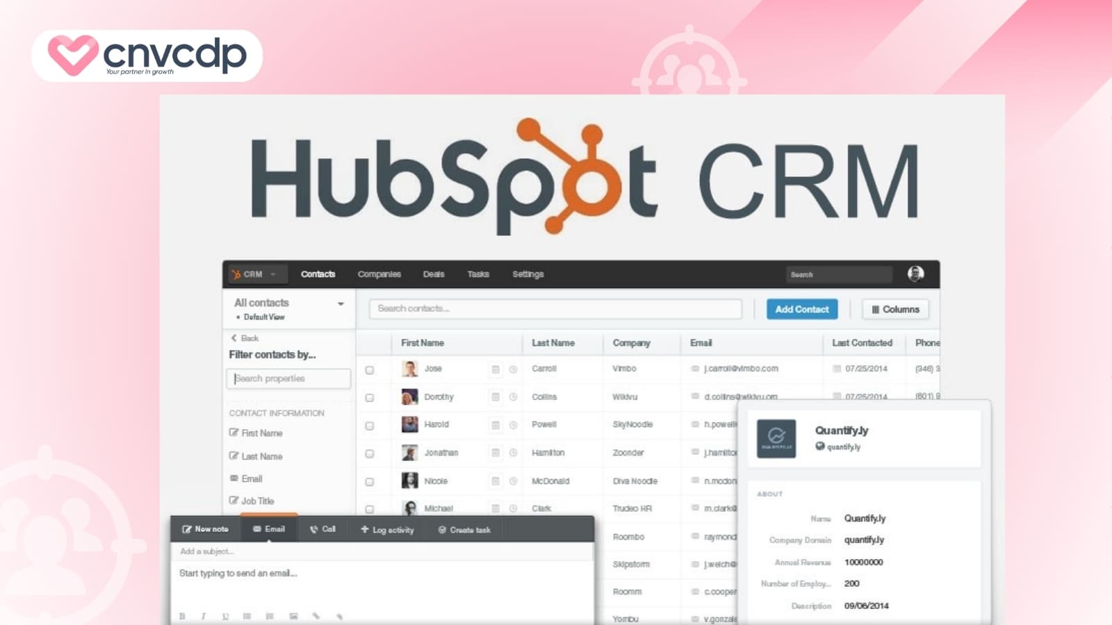 Top 11+ công cụ tìm kiếm khách hàng tiềm năng hiệu quả và tốt nhất 2026 5 HubSpot CRM