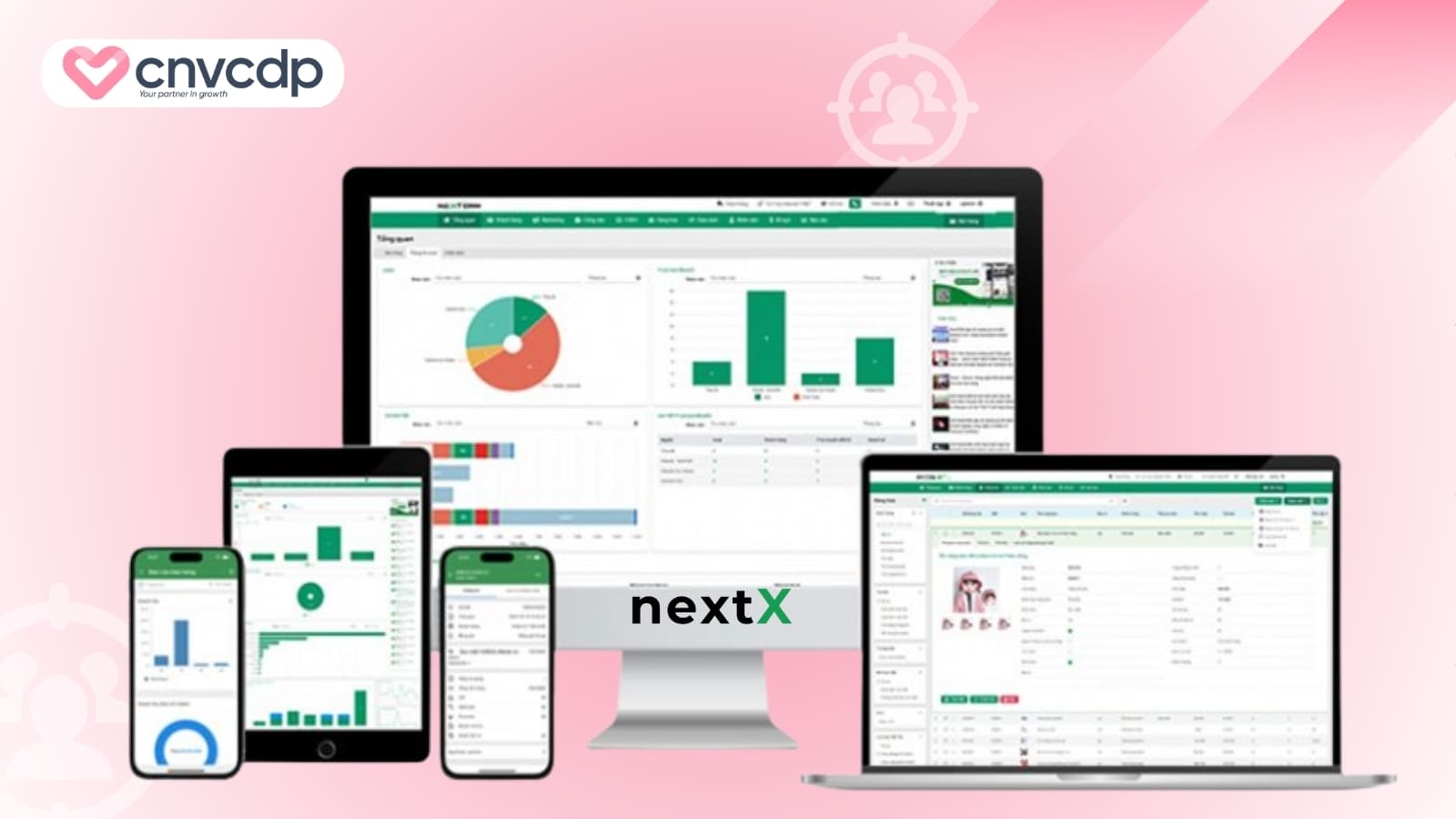 NextX CRM Manh me ve Marketing Automation
