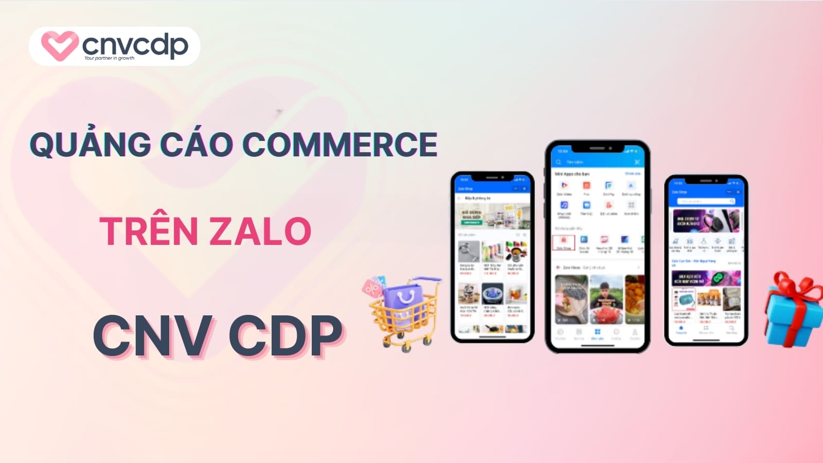 Quang cao Commerce tren Zalo