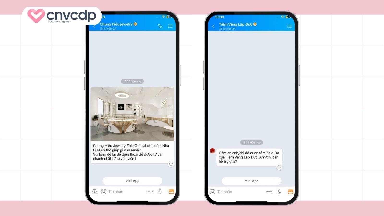 Zalo Mini App ngành trang sức: Giải pháp chuyển đổi số VƯỢT TRỘI cho doanh nghiệp 6 Tu van Video Shopping Soi can canh do lua cua da quy ngay tren Zalo