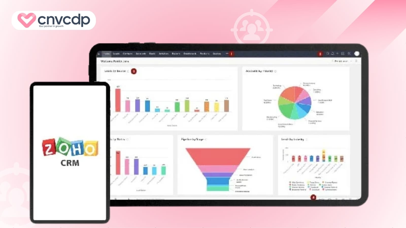 Top 11+ công cụ tìm kiếm khách hàng tiềm năng hiệu quả và tốt nhất 2026 6 Zoho CRM