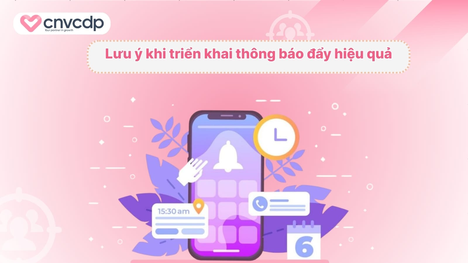 Luu y khi trien khai thong bao day hieu qua