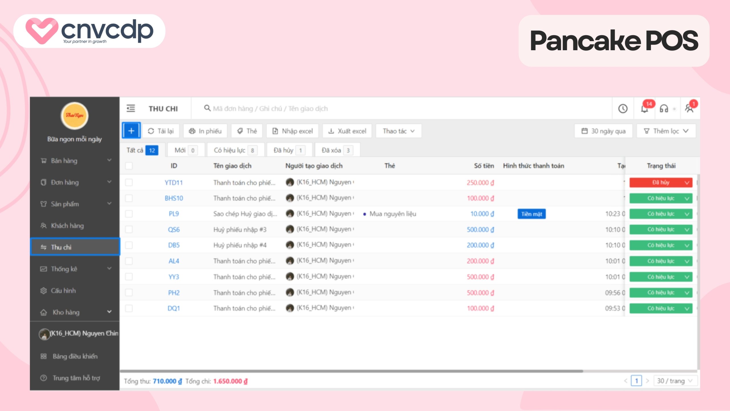 Tổng hợp 9 phần mềm quản lý đơn hàng hiệu quả nhất năm 2026 22 Phần mềm quản lý đơn hàng Pancake POS