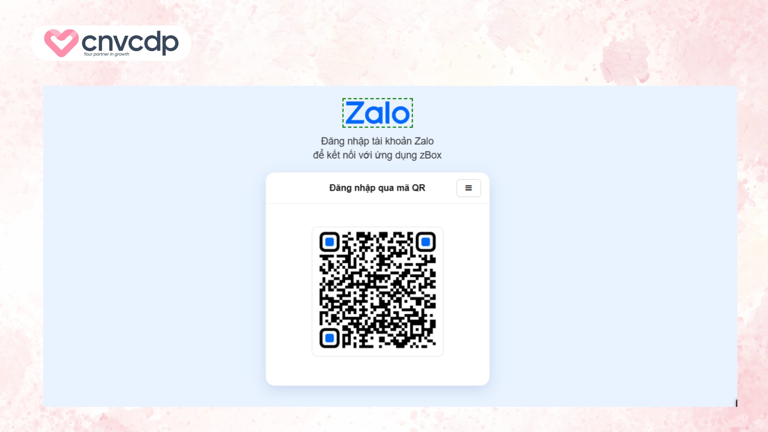 Hướng dẫn chi tiết cách mua gói Zalo Cloud mới nhất bước 2