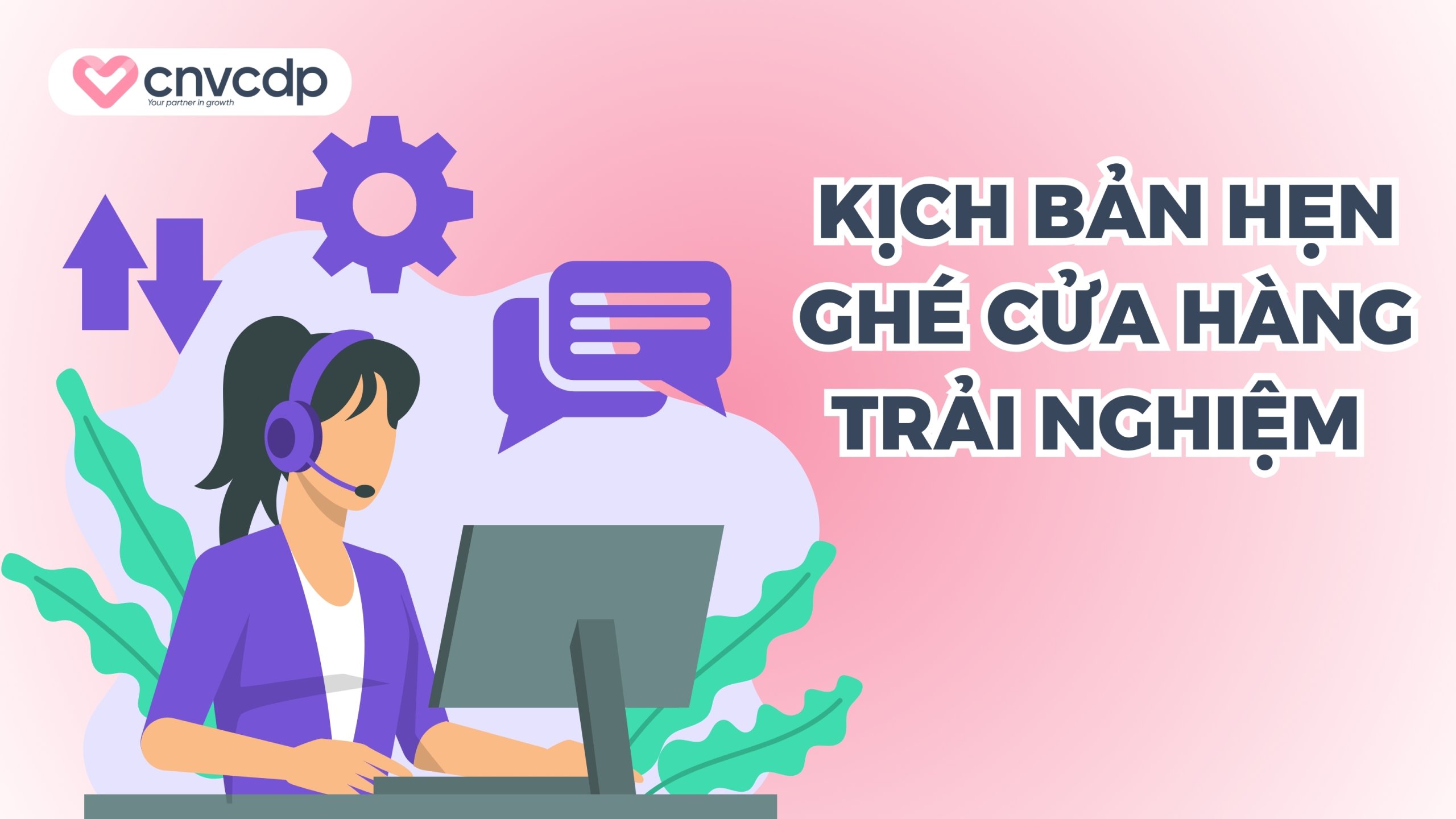 Kịch bản gọi điện hẹn ghé cửa hàng trải nghiệm trực tiếp