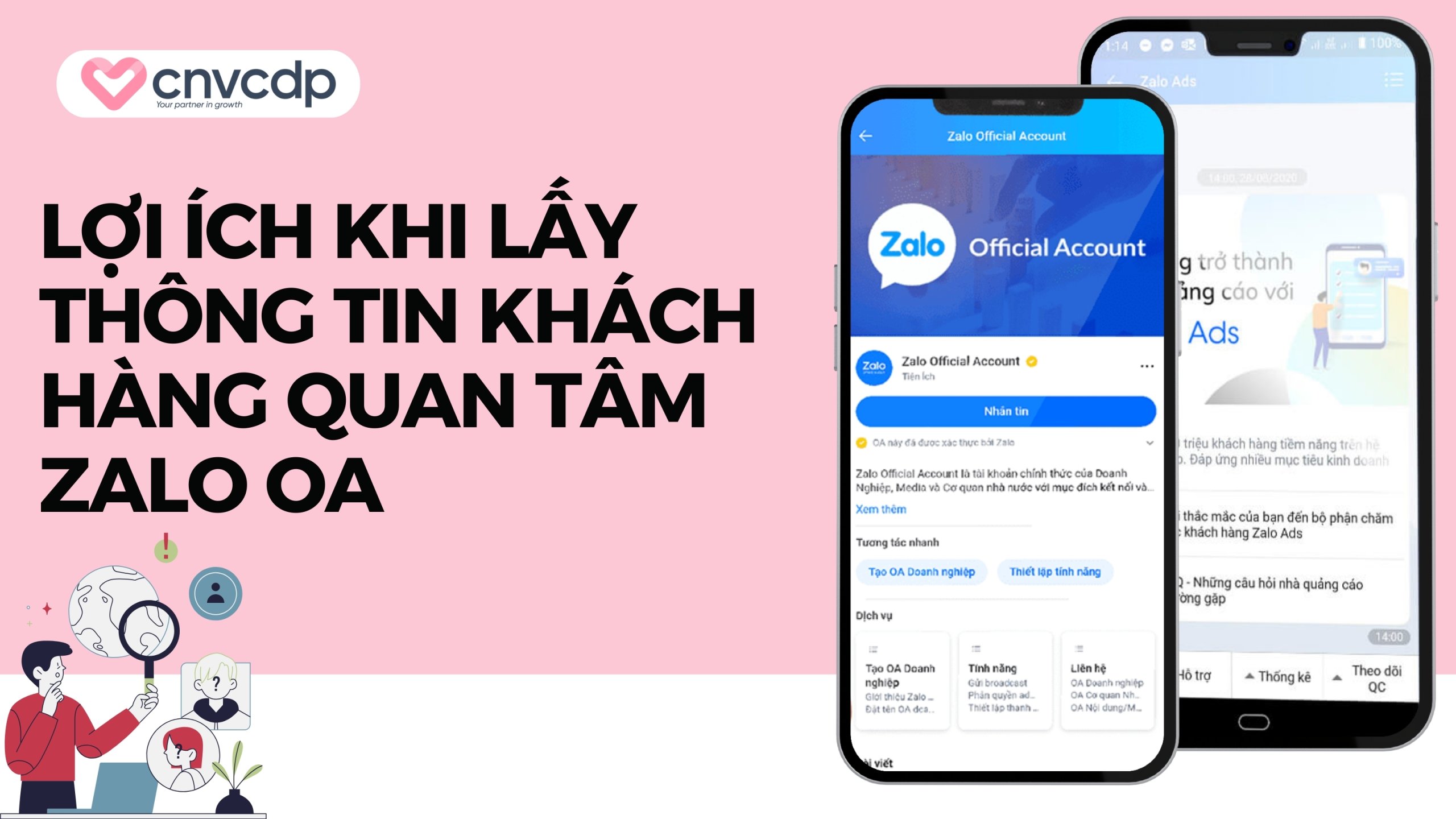 Tầm quan trọng khi lấy thông tin khách hàng trên Zalo OA