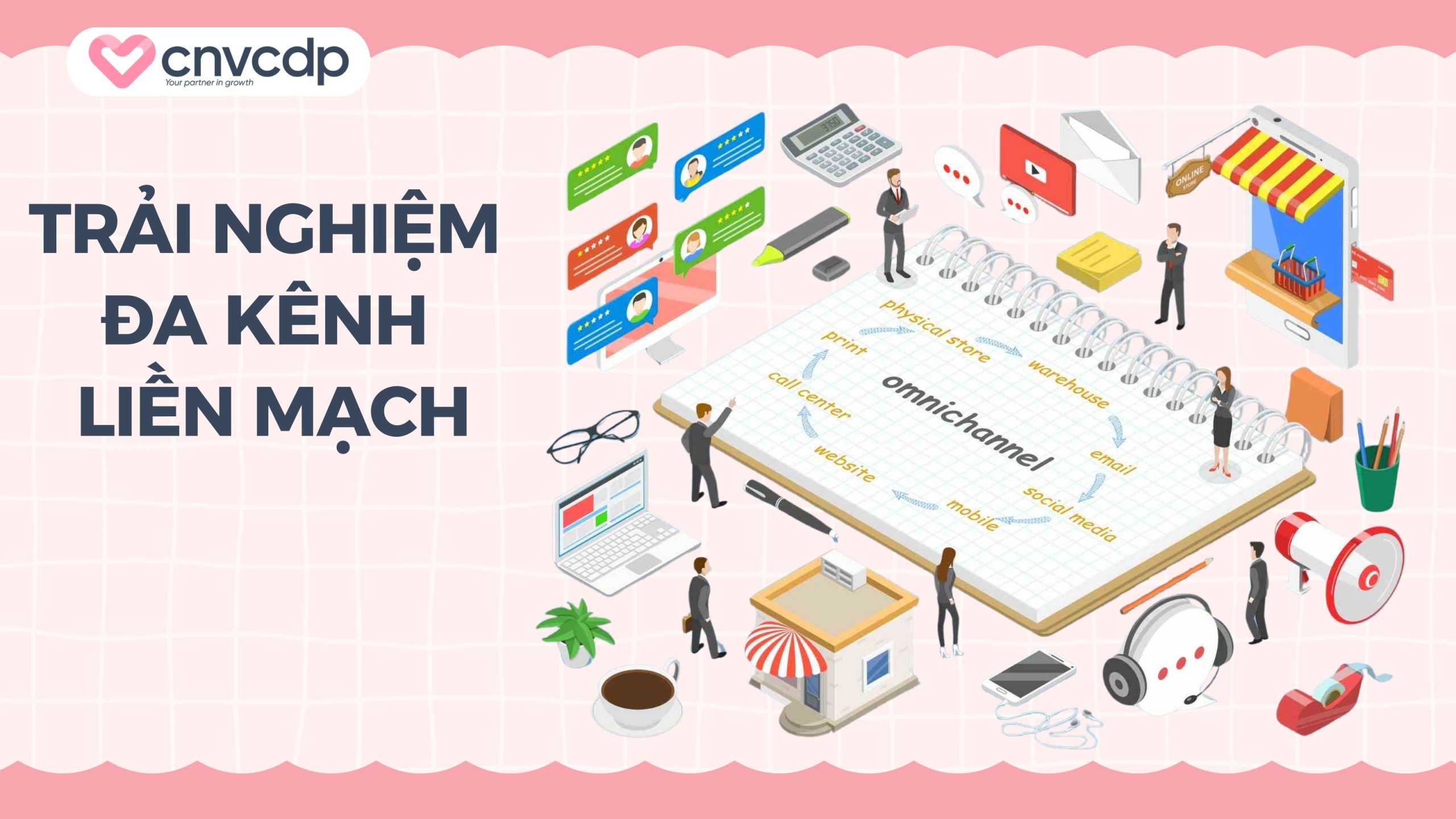 Cá nhân hóa trải nghiệm khách hàng giúp đột phá tăng trưởng 8 Trải nghiệm đa kênh liền mạch