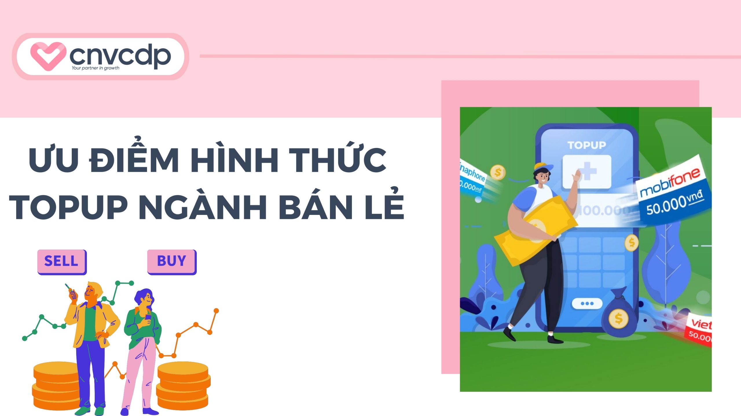 Ưu điểm của hình thức trả thưởng Topup trong ngành bán lẻ