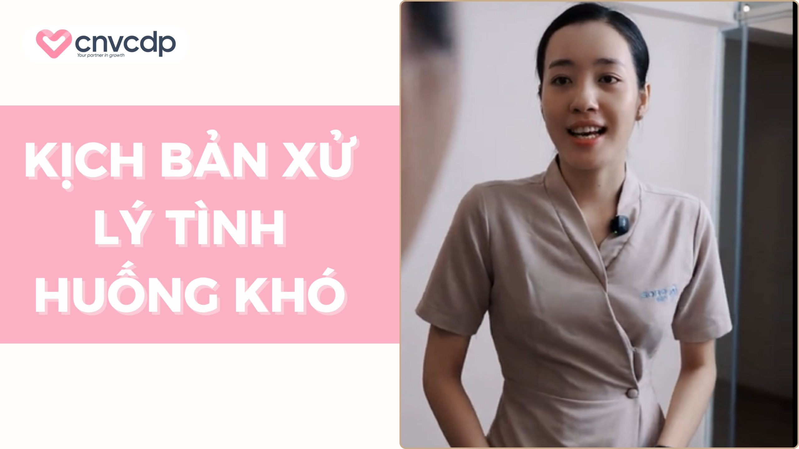 Kịch bản xử lý tình huống khó